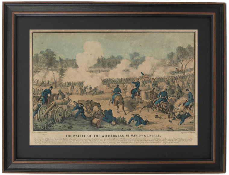framed Battle of the wilderness