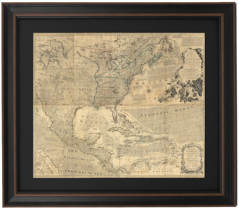 Map of North America 1771