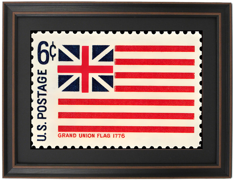Framed Grand Union Stamp Flag