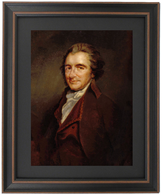 Thomas Paine Portrait by Auguste Millière