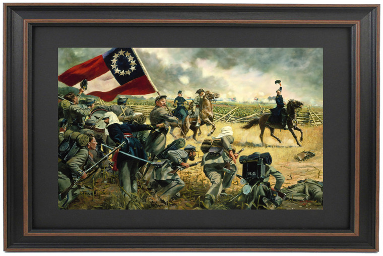 Framed The Fourth Alabama at Manassas, 1862 by Don Troiani