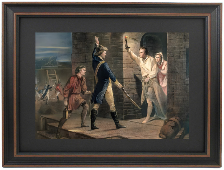 Capture of Fort Ticonderoga by Alonso Chappel