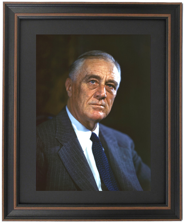 Framed Portrait of Franklin Delano Roosevelt (FDR)