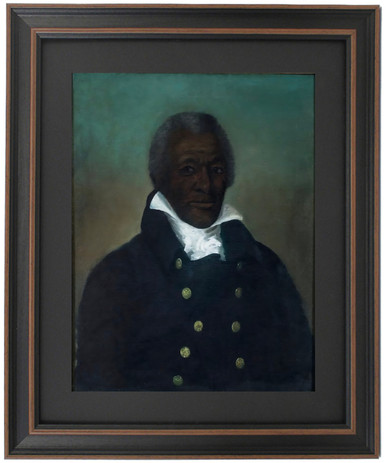 Framed James Armistead Lafayette by John B. Martin