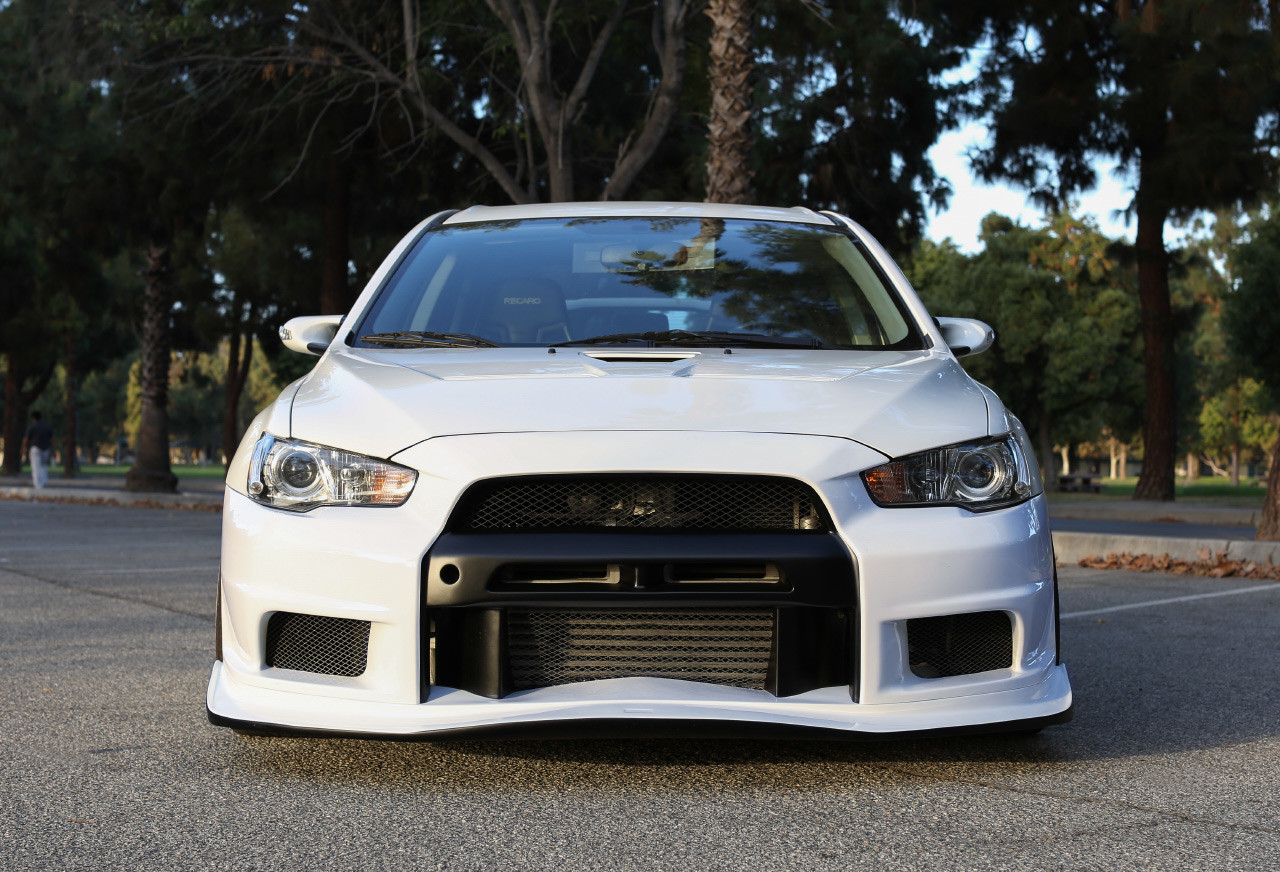 20082013 Mitsubishi Lancer Evolution Evo X 10 VR Style Front Bumper