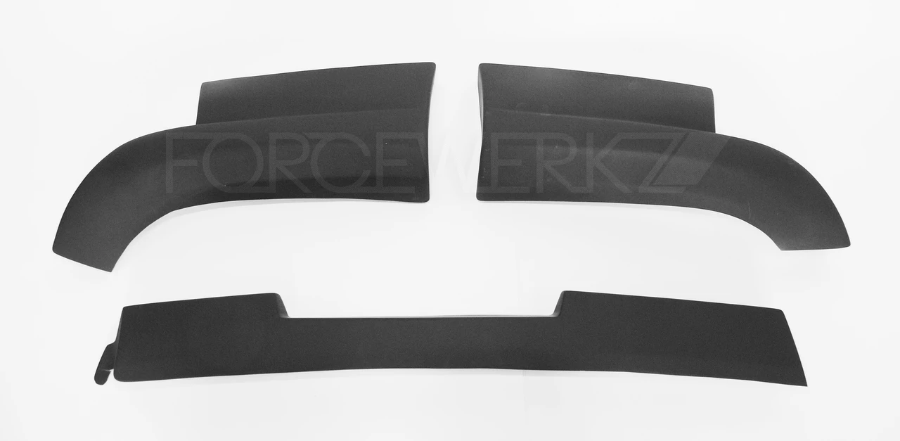 1989-1994 Nissan 240SX S13 180SX Type-X Rear Valances (For Hatchback ...