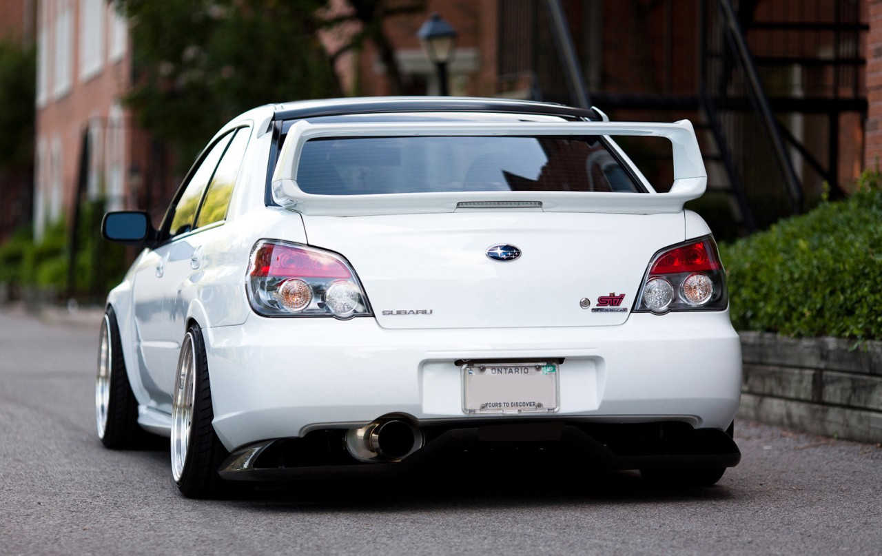 20022007 Subaru Impreza WRX STi VT Rear Diffuser Carbon