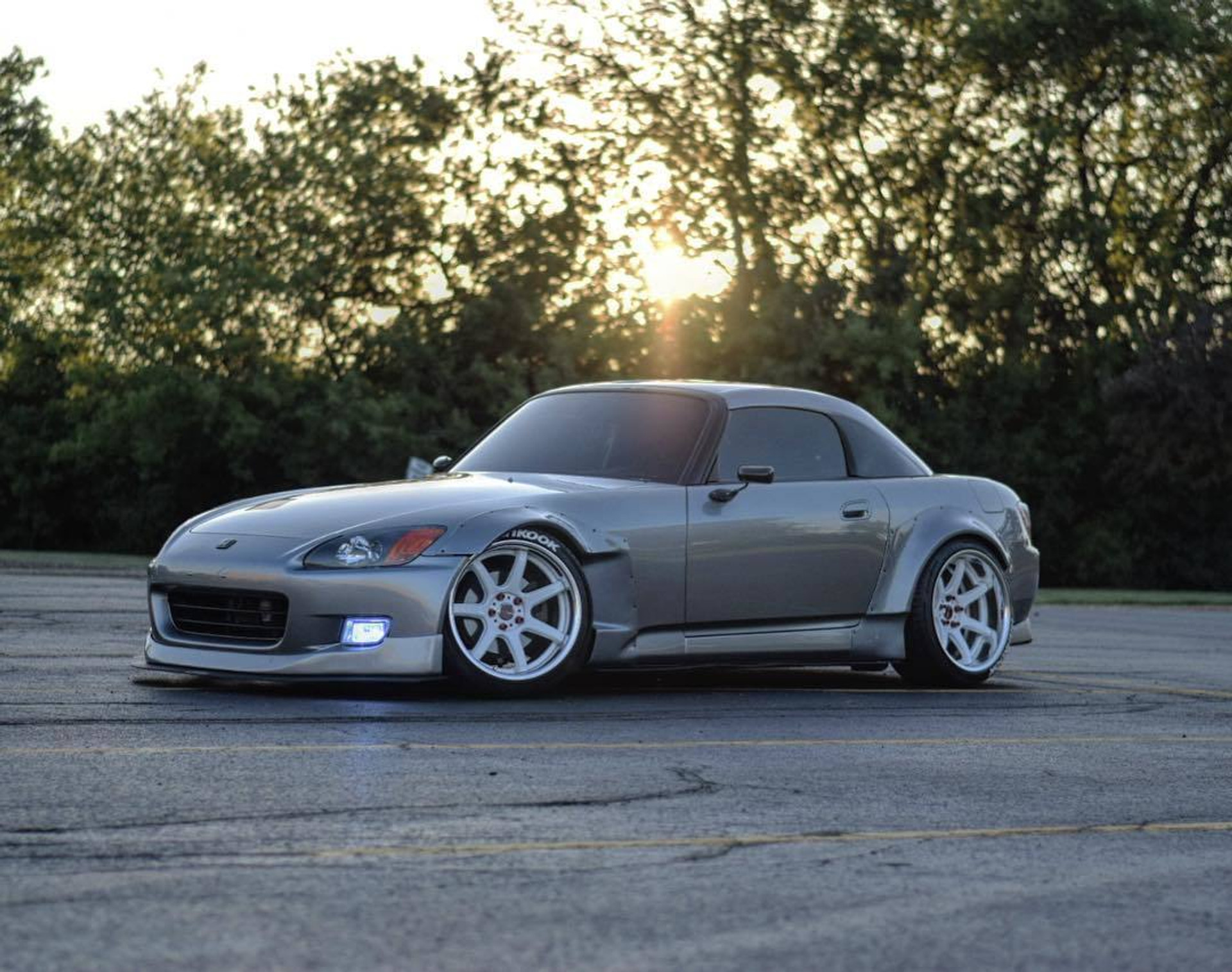 Honda S2000 Circuit Garage Style Widebody Fender Flares (Rear