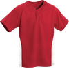 Red/White Kobe Sportswear Closer Two-Tone Short Sleeve Baseball Adult Jersey | Blanksportswear.ca