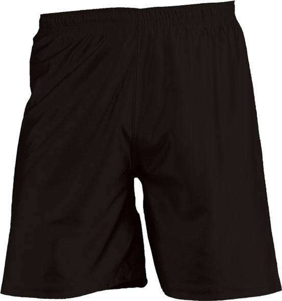 Black Kobe Sportswear Attack Dazzle Unlined Adult Shorts | Blanksportswear.ca
