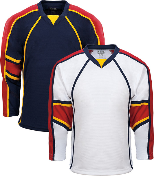 K3G28G Florida Knit Home/Away Hockey Jersey - K3G GOALIE | Blanksportswear.ca 