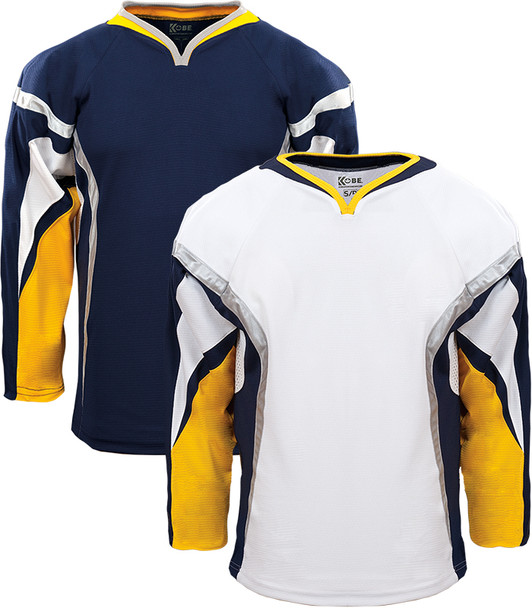 K3G02G Buffalo Home/Away Hockey Jersey - K3G GOALIE | Blanksportswear.ca 