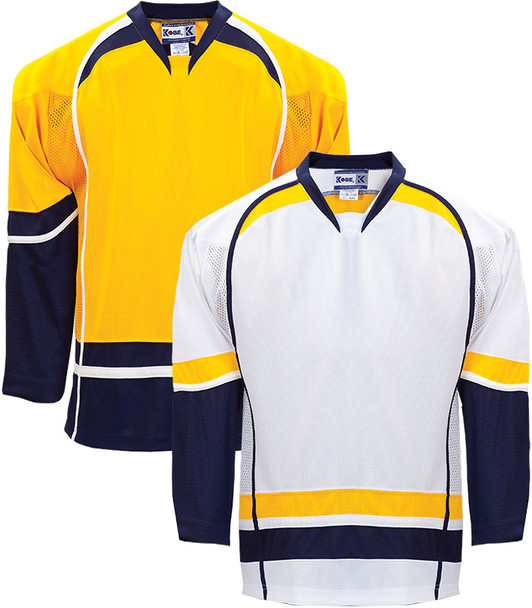 K3G43Y Nashville Home/Away Hockey Jersey - K3G YOUTH | Blanksportswear.ca