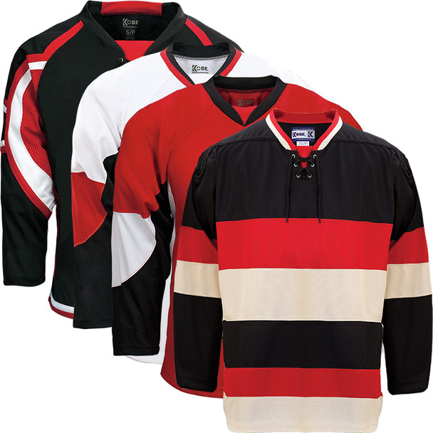 Kobe K3G Ottawa Hockey Jersey - GOALIE - Blanksportswear.ca