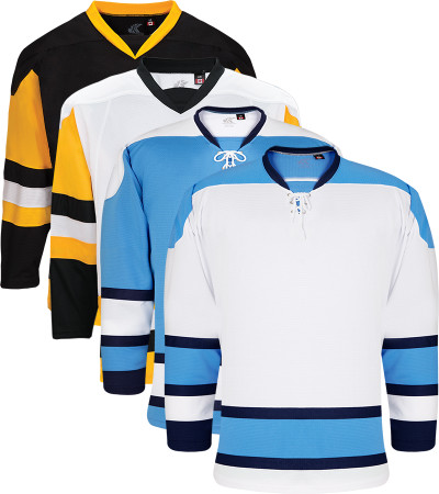 H900-E008 White Blank hockey Practice Jerseys