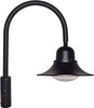 DABMAR LIGHTING GM601-B Powder Coated Cast Aluminum Post Top LED Light Fixture, Black