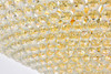 ELEGANT LIGHTING 1800G54G/RC  Primo 48-Light Foyer/Hallway, Gold