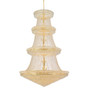 ELEGANT LIGHTING 1800G62G/RC  Primo 56-Light Foyer/Hallway, Gold