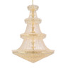 ELEGANT LIGHTING 1800G72G/RC  Primo 66-Light Foyer/Hallway, Gold