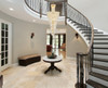 ELEGANT LIGHTING 1800SR30G/RC  Spiral 28-Light Foyer/Hallway, Gold