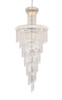 ELEGANT LIGHTING 1800SR36C/RC  Spiral 32-Light Foyer/Hallway, Chrome