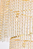 ELEGANT LIGHTING 1800SR48G/RC  Spiral 41-Light Foyer/Hallway, Gold