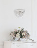 ELEGANT LIGHTING 1802W12C/RC  Primo 2-Light Wall Sconce, Chrome