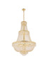 ELEGANT LIGHTING 1900G30G/RC  Century 17-Light Foyer/Hallway, Gold