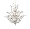 ELEGANT LIGHTING 2011G41C/RC  Orchid 18-Light Foyer/Hallway, Chrome