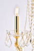 ELEGANT LIGHTING 2015G36G/RC  St. Francis 24-Light Foyer/Hallway, Gold