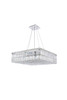 ELEGANT LIGHTING 2032D24C/RC  Maxim 12-Light Dining Room, Chrome