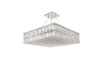 ELEGANT LIGHTING 2032D28C/RC  Maxim 12-Light Dining Room, Chrome