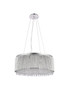 ELEGANT LIGHTING 2092D24C/RC  Influx 14-Light Pendant Lamp, Chrome