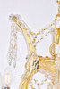 ELEGANT LIGHTING 2800D30G/RC  Maria Theresa 19-Light Dining Room, Gold