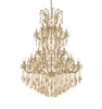 ELEGANT LIGHTING 2800G54GT-GT/RC  Maria Theresa 61-Light Foyer/Hallway, Golden Teak