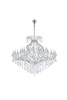 ELEGANT LIGHTING 2800G72C/RC  Maria Theresa 49-Light Foyer/Hallway, Chrome
