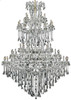 ELEGANT LIGHTING 2801G96C/RC  Maria Theresa 85-Light Foyer/Hallway, Chrome