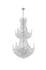 ELEGANT LIGHTING 8949G36C/RC  Corona 36-Light Foyer/Hallway, Chrome
