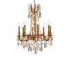 ELEGANT LIGHTING 9208D24FG-GT/RC  Rosalia 8-Light Dining Room, French Gold