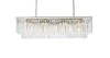 ELEGANT LIGHTING 1202D50PN/RC  Sydney 12-Light Pendant lamp, Polished nickel