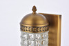 ELEGANT LIGHTING 1205W5FG/RC  Olivia 1-Light Wall Sconce, French Gold