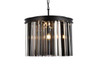 ELEGANT LIGHTING 1208D20MB-SS/RC  Sydney 6-Light Pendant lamp, Mocha Brown