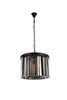 ELEGANT LIGHTING 1208D20MB-SS/RC  Sydney 6-Light Pendant lamp, Mocha Brown