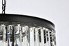 ELEGANT LIGHTING 1208D26MB/RC  Sydney 8-Light Pendant lamp, Mocha Brown