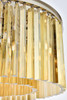 ELEGANT LIGHTING 1208D26PN-GT/RC  Sydney 8-Light Pendant lamp, Polished nickel