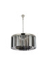 ELEGANT LIGHTING 1208D31PN-SS/RC  Sydney 8-Light Pendant lamp, Polished nickel