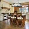 ELK LIGHTING 31508/4 Alanna 4 Light Pendant In Oil Rubbed Bronze And Clear Glass