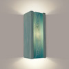 A19 Lighting RE116-TC-TQ 1-Light Bubbly Wall Sconce Teal Crackle and Turquoise