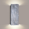 A19 Lighting N18031-GR 1-Light Stone Wall Sconce Grey