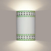 A19 Lighting M20301-MI 1-Light Borders Wall Sconce Mint Green